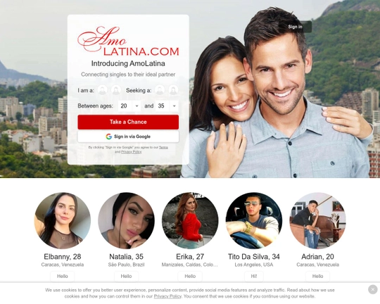 Amo Latina Logo