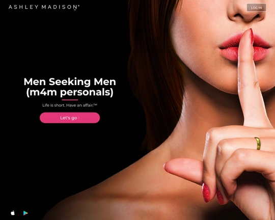 Ashley Madison m4m Logo