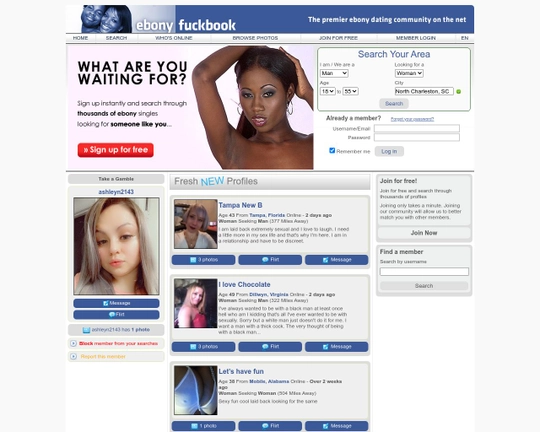 Ebony Fuckbook Logo