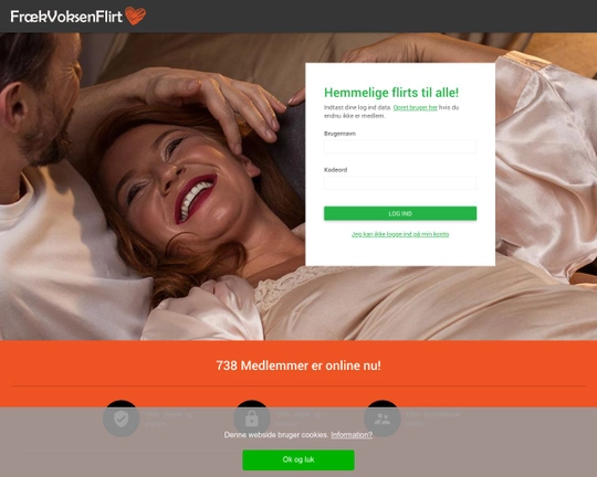Fraek Voksen Flirt Logo