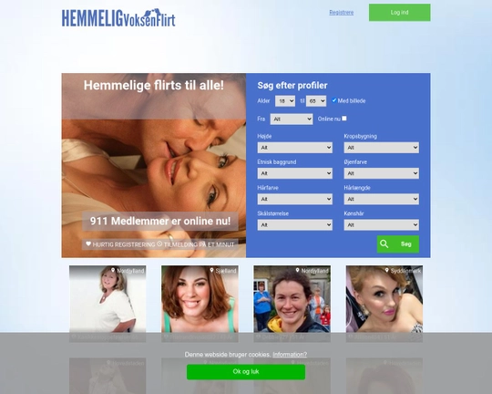HemmeligVoksenFlirt Logo