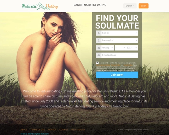 NaturistDating Logo