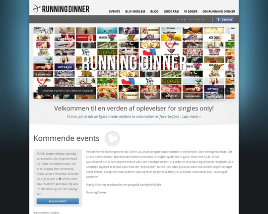 Runningdinner.dk Logo